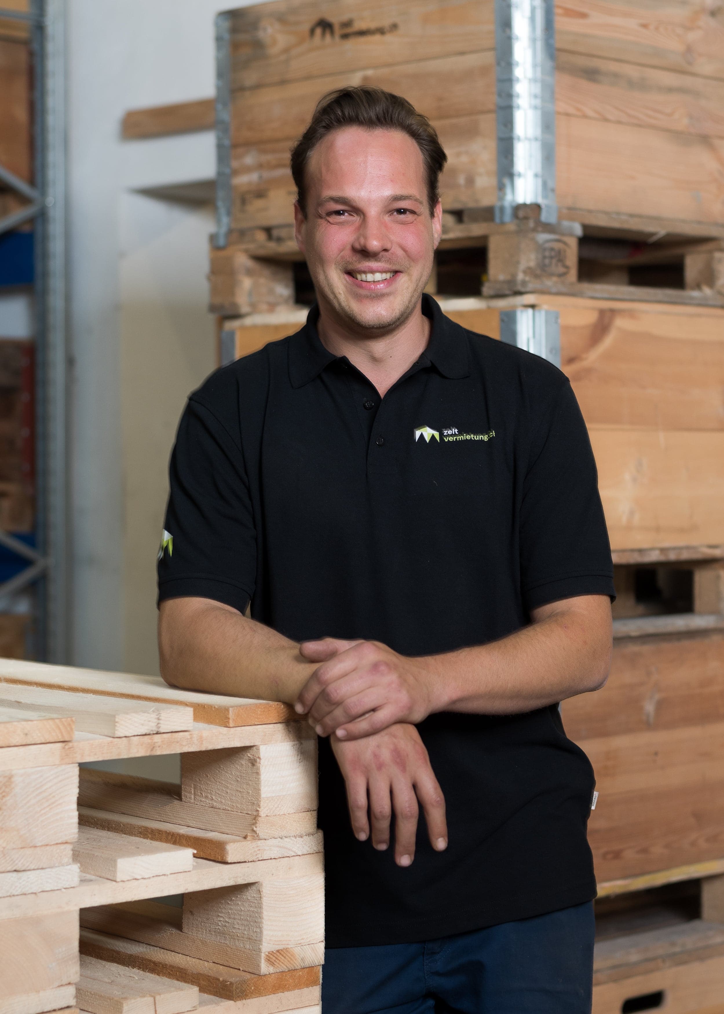 Riet Zoffel vom Team der zeltvermietung.ch AG